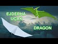 MAKING A PAPER DRAGON PLANE - ( Super Flying ! )