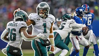 Highlights from the Eagles WIN over the Giants