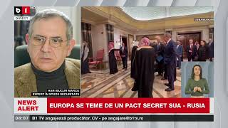 H. B. MARCU, EXPERT STUDII SECURITATE, DESPRE NOUA RUNDĂ DE NEGOCIERI SUA - RUSIA DE LA RIAD