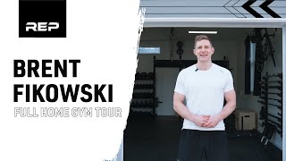 CrossFit Athlete, Brent Fikowski's Dream Home Gym Tour built by REP