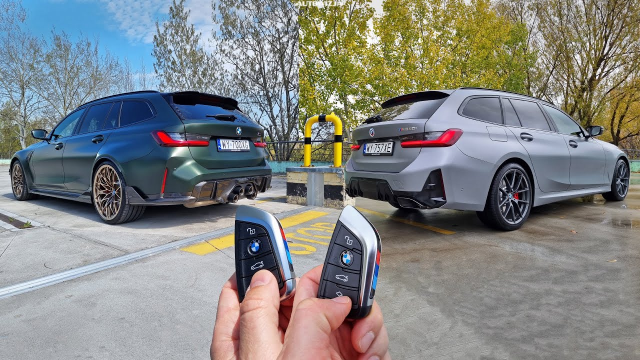 Bmw M3 Touring Vs Bmw M340i Touring Test B58 Vs S58 Youtube