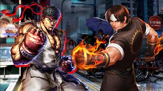 【MUGEN LEGACY】Ryu (リュウ) VS Kyo (草薙京)