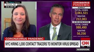 Kristen Pogreba-Brown Interview on CNN with Jim Sciutto About COVID-19 Contact Tracing