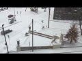 portland drivers struggle with snowy hill