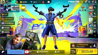 COMO JOGAR FREEFIRE NO MOBILADOR DE ZERO OU TOP GLOBAL