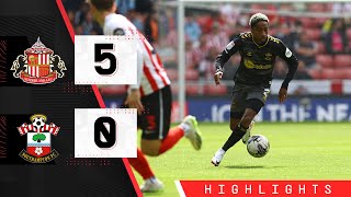 HIGHLIGHTS: Sunderland 5-0 Southampton | Championship