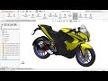 BAJAJ PULSAR RS200 | BIKE 3D MODELLING | SOLIDWORKS | BIKE DESIGN