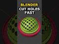 Cut Holes FAST in Blender ! Pro Tip #3d #blender #3danimation