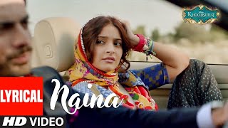 Naina Lyrical |KHOOBSURAT |Armaan Malik |Aman Malik|New Song|