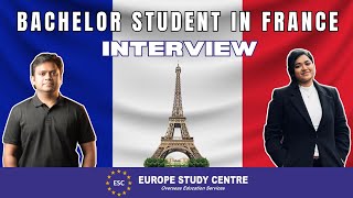 Student Review / Testimonial - Europe Study Centers Bachelor (Management) Student in France-😊😊😊