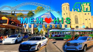 Memphis Drive Part 1, Tennessee USA 4K - UHD