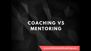 CoachTalks Podcast: Coaching vs Mentoring