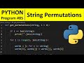 Python Program #85 - Compute all the Permutation of the String in Python