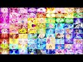 プリキュアオールスターズ2021　濃べ91人同時変身シーン【81分割】