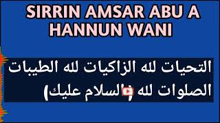 sirrin amsar abu a hannun wani