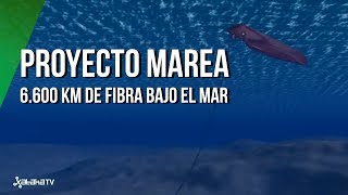 Marea, el cable submarino de 6.600km que une EE.UU. con España en Internet