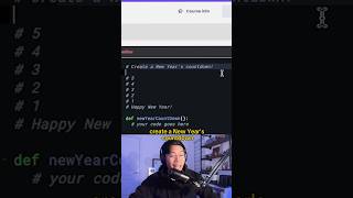 Happy New Year 🎉 And this is how you count down with python #computerscience #coding #stem #python