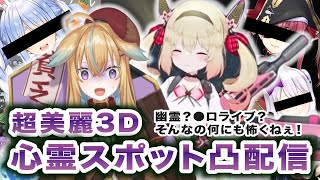 【息根とめる\u0026従井ノラ】ホ●ライブすら恐れない無敵の3D心霊スポット配信【ダイジェスト切り抜き】