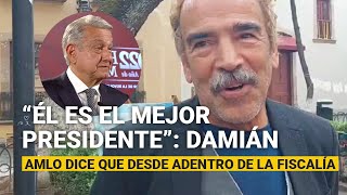 “Él es el mejor Presidente”: Damián Alcazar responde a AMLO su elogio de mejor actor