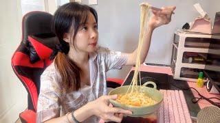 备餐vlog：做面条太好玩啦，一次搞定一周的午餐！