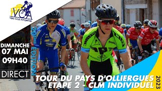 [LIVE] TOUR DU PAYS D'OLLIERGUES - Étape 2 - CONTRE LA MONTRE - VERTOLAYE - MARAT