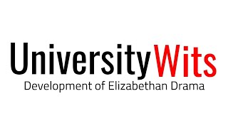 University Wits: Development of english dramas In Hindi