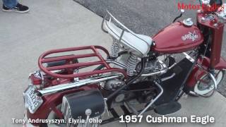 Restored Vintage 1957 Cushman Eagle