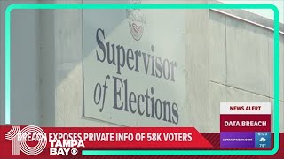 Hillsborough County voter system breach exposes 58,000 people's information