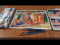 vat purnima painting in watercolor part 2 how to draw step by step vatsavitri puja artmastergore