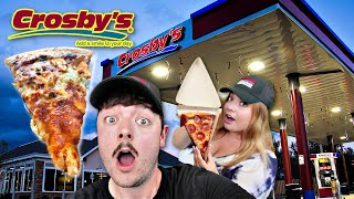 How To Get *FREE PIZZA* and MERCH From Crosby's! #CrosbysFoodie