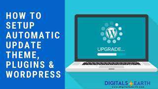 How to setup automatic update theme, plugins and wordpress core file
