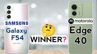 Samsung Galaxy F54 vs Motorola Edge 40 : Winner 🤔🔥