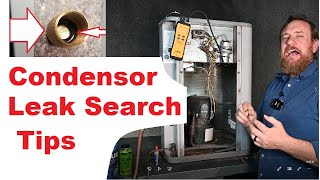 HVAC161 Condensing unit leak search Tips