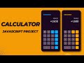 How to Build a Calculator Using HTML CSS and JavaScript | Step-by-Step Tutorial