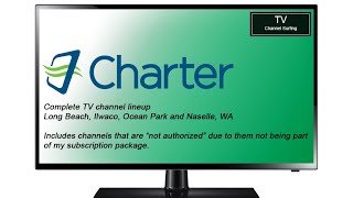 TV Channel Surfing: Charter Communications, Long Beach, WA