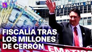 Duro golpe al bolsillo de Vladimir Cerrón: Fiscalía incauta 1.5 millones de sus cuentas