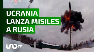 Ucrania lanza misiles fabricados en EU contra Rusia.