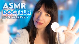 ASMR FR | Roleplay médical 👩🏻‍⚕️ TEST es-tu réceptif à l'ASMR ?