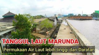 Ngeri !! kampung ini berada Di bawah permukaan Air Laut dan Tanggul raksasa marunda