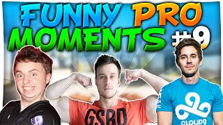 CS:GO - FUNNIEST PRO MOMENTS #9 FT. pashaBiceps, GeT_RiGhT, f0rest \u0026 More!