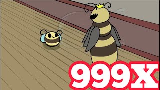 Bee breakdancing (Speed 999x)