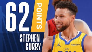Stephen Curry Career High 62 points full highlights in win over Blazers