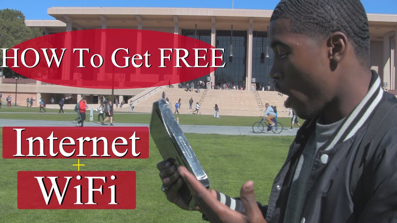 How To Get Free WiFi & Internet At Home Or Apartment - YouTube