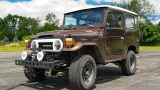 1975 Toyota Land Cruiser FJ40 Walk-around Video