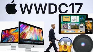 Apple HomePod, iOS 11, macOS High Sierra, & iMac Pro! #WWDC17