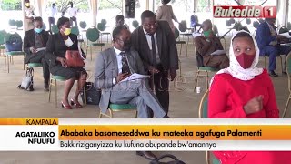 Agataliikonfuufu: Ababaka basomeseddwa ku mateeka agafuga palamenti