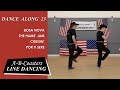 Dance Along(23) - 4 Line Dances, BOSA NOVA, THE HAMS' JAM, CRUISIN', POR TI SERE