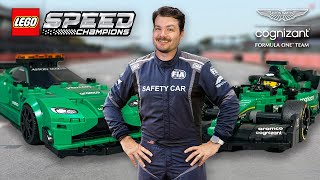 Let's Build the New LEGO Speed Champions Aston Martin Safety Car and AMR23 Formu