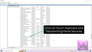 How To Enable Touch Keyboard And Handwriting Panel Service In Windows 11/10 [TUTORIAL]  2022