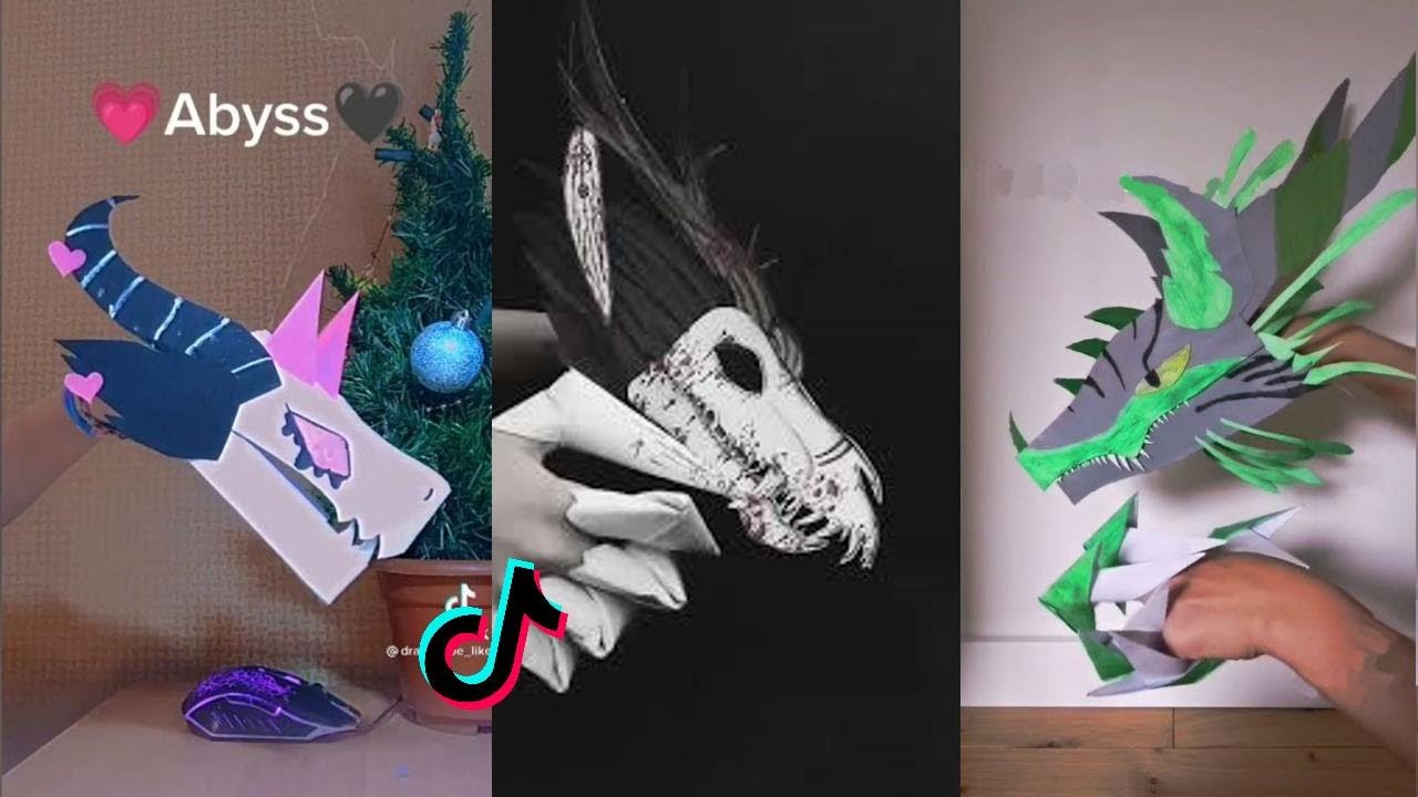 Dragon Puppet Tutorial Tiktok At Kristy Mulkey Blog
